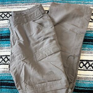 The North Face Women’s Zip Off  Charcoal Cargo Pants